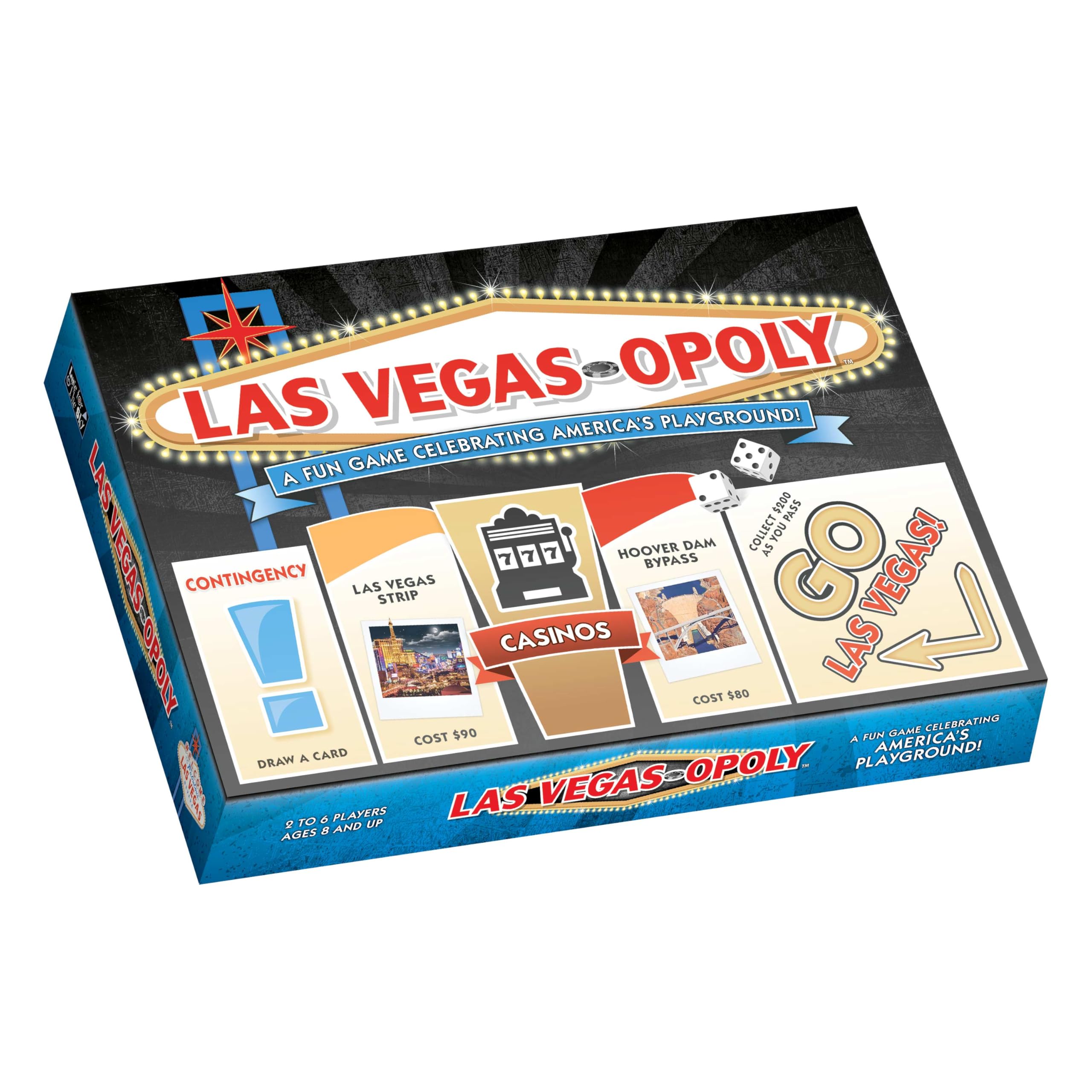 Amazon.com: Late for The Sky Las Vegas-Opoly Property Trading